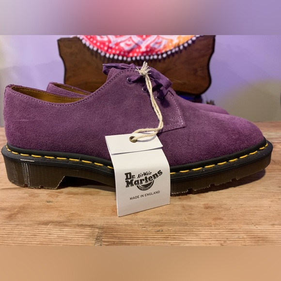 Dr. Martens Other - Purple 1461 suede Dr. Martens unisex size 6